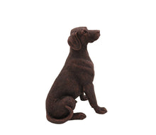 Load image into Gallery viewer, Bronze Dalmatian Walnut Base Pet Cremation Urn w/ Figurine
