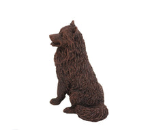 Load image into Gallery viewer, Bronze Samoyed Pet Cremation Urn in 5 Diff Walnut Base Sizes
