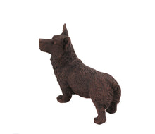 Load image into Gallery viewer, Bronze Welsh Corgi Pet Cremation Urn in 5 Diff Walnut Base Sizes
