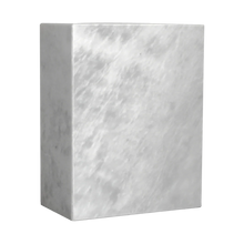Load image into Gallery viewer, Large/Adult 218 Cubic Inches Eternity Antique White Rectangular Cremation Urn

