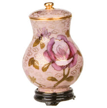 Load image into Gallery viewer, Small/Keepsake 2.5 Cubic Inches Dusty Rose Miniature Cremation Urn for Ashes
