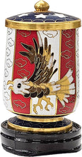 Load image into Gallery viewer, Small/Keepsake 2.5 Cubic Inches Flag &amp; Eagle Miniature Cremation Urn for Ashes

