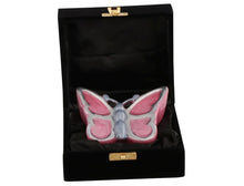 Load image into Gallery viewer, Large/Adult Soulful Wings Butterfly Pink 240 Cubic Inches Funeral Cremation Urn
