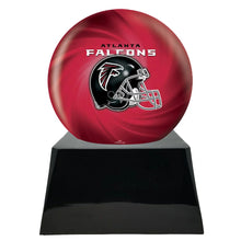Load image into Gallery viewer, Large/Adult 200 Cubic Inch Atlanta Falcons Metal Ball on Cremation Urn Base
