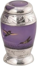 Load image into Gallery viewer, At Peace Memorials Nirvana Birds Keepsake Urn for Ashes
