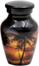 Load image into Gallery viewer, At Peace Memorials Palm Tree Keepsake Urn for Ashes
