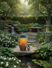 Load image into Gallery viewer, At Peace Memorials Stair Way to Heaven Adult Urn for Ashes
