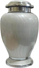 Load image into Gallery viewer, At Peace Memorials Hotep Ivory Adult Urn for Ashes
