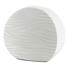 Load image into Gallery viewer, At Peace Memorials Windham Textured Soft Waves Glossy White
