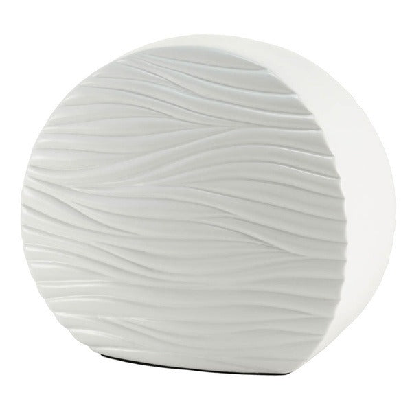 At Peace Memorials Windham Textured Soft Waves Glossy White