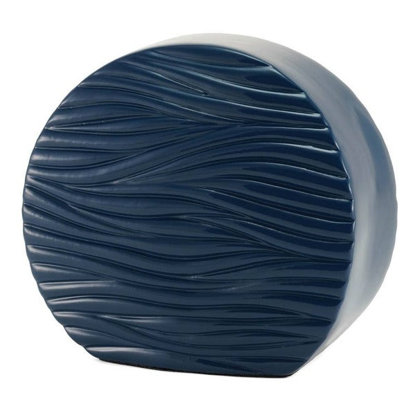 At Peace Memorials Windham Textured Soft Waves Glossy Blue