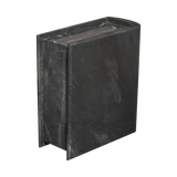 Load image into Gallery viewer, Adult/Large Ebony Book Marble Funeral Cremation Urn for Ashes 220 Cubic Inches
