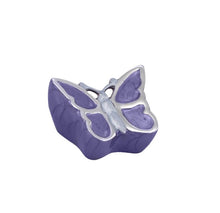 Load image into Gallery viewer, Large/Adult Soulful Wings Butterfly Purple 240 Cubic Inches Funeral Cremation Urn

