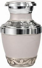 Load image into Gallery viewer, At Peace Memorials Cordoba Ivory Keepsake Urn for Ashes

