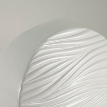 Load image into Gallery viewer, At Peace Memorials Windham Textured Soft Waves Glossy White
