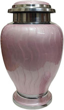 Load image into Gallery viewer, At Peace Memorials Hotep Pink Adult Urn for Ashes
