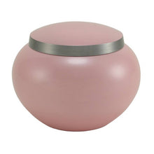 Load image into Gallery viewer, Small/Keepsake Quest Pink, Funeral Cremation Pet Urn, 70 cubic inches
