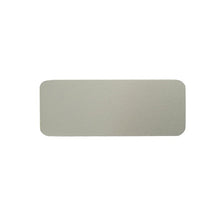 Load image into Gallery viewer, Small Alloy Rectangular Cremation Urn Personalization Plate - Pewter Colored
