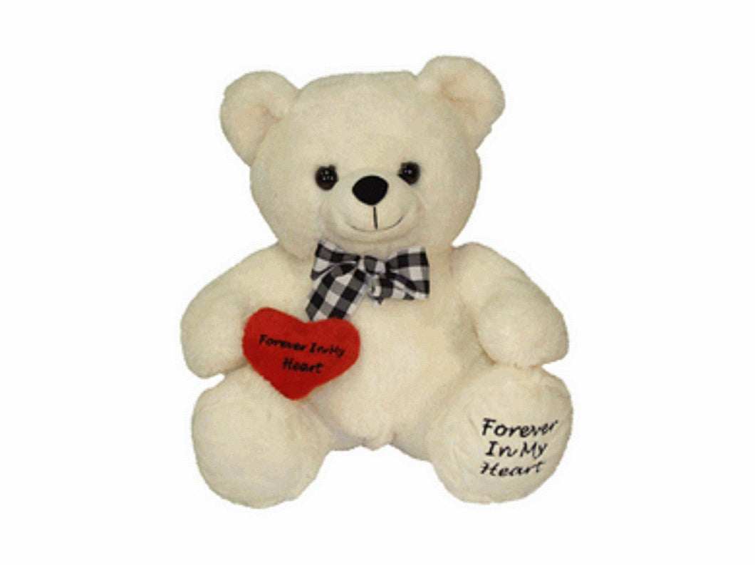 White Huggable Teddy Bear Infant/Child/Pet Funeral Cremation Urn,10 Cubic Inches
