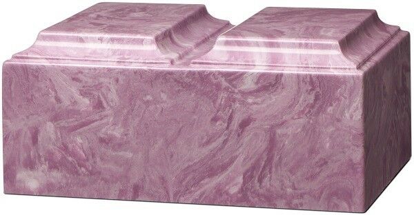 XLarge 450 Cubic Inch Purple Tuscany Companion Cultured Marble Cremation Urn