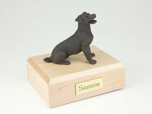 Load image into Gallery viewer, Jack Russell Terrier Bronze Pet Cremation Urn Available 3 Diff. Colors &amp; 4 Size
