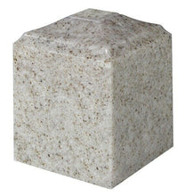 Load image into Gallery viewer, Small/Keepsake 45 Cubic Inch Sandstone Cultured Granite Cremation Urn for Ashes
