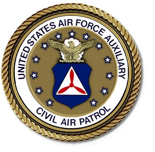 Civil Air Potrol Medallion for Box Cremation Urn/Flag Case - 2 Inch Diameter