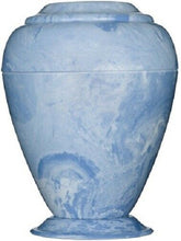Load image into Gallery viewer, Large 235 Cubic Inch Georgian Vase Wedgewood Cultured Marble Cremation Urn
