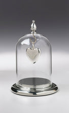 Load image into Gallery viewer, Gold Vermeil Puff Heart w/ Loop Memorial Jewelry Pendant Funeral Cremation Urn
