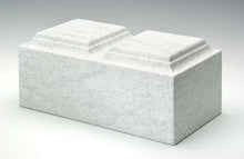 Load image into Gallery viewer, Classic Stone Tone Granitone Companion Cremation Urn, 420 Cu. Inch, TSA Approved
