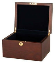 Load image into Gallery viewer, Large/Adult 230 Cubic Inches Brown Remembrance Chest Cremation Urn for Ashes
