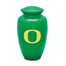 Load image into Gallery viewer, University of Oregon 210 Cubic Inches Large/Adult Cremation Urn for Ashes
