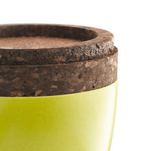 Load image into Gallery viewer, Biotree Planter Green Cremation Urn Bamboo &amp; Plant Fiber Holds 90 Cubic Inches
