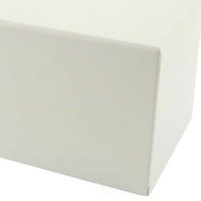 Load image into Gallery viewer, Large/Adult Somerset Box White, Full Size Funeral Cremation Urn for Ashes
