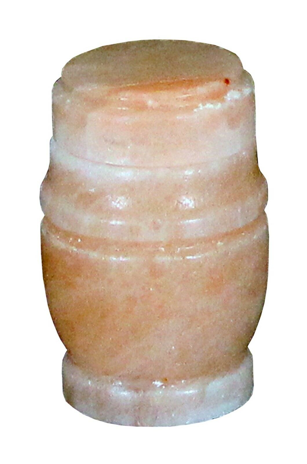 Biodegradable, Rock Salt  Set of 6 Keepsake Cremation Urns, 3.5 cubic ins. each