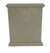 Load image into Gallery viewer, Large/Adult 230 Cubic Inches Champagne Evermore Natural Marble Urn for Ashes
