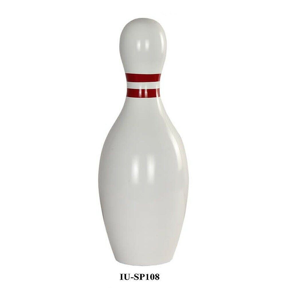 Large/Adult 200 Cubic Inch Metal Bowling Pin Funeral Cremation Urn for Ashes