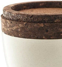 Load image into Gallery viewer, Biotree Planter Cremation Urn Natural Bamboo &amp; Plant Fiber Holds 90 Cubic Inches
