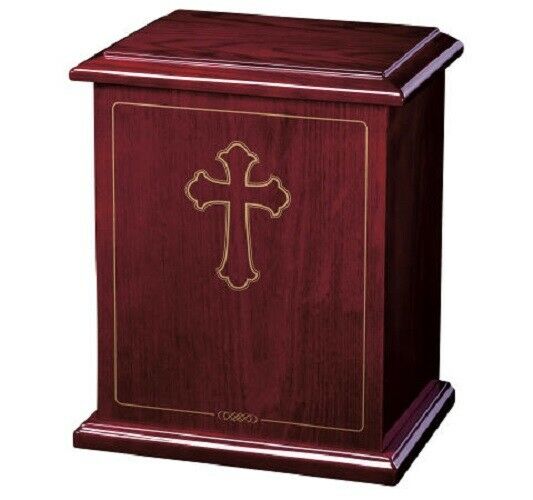 Howard Miller 800-224 (800224) Hope II Wood Funeral Cremation Urn Chest for Ash