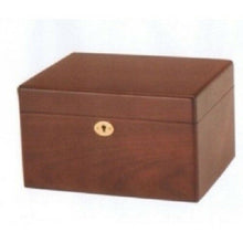 Load image into Gallery viewer, Large/Adult 230 Cubic Inches Brown Remembrance Chest Cremation Urn for Ashes
