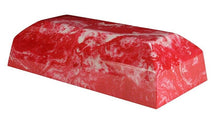Load image into Gallery viewer, Large 298 Cubic Inches Red Zenith Cultured Marble Cremation Urn for Ashes

