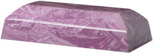 Load image into Gallery viewer, Large/Adult 298 Cubic Inch Purple Zenith Cultured Marble Cremation Urn for Ashes
