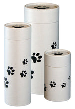 Load image into Gallery viewer, Paws Small 40 Cubic Inches Biodegradable Scattering Tube for Ashes

