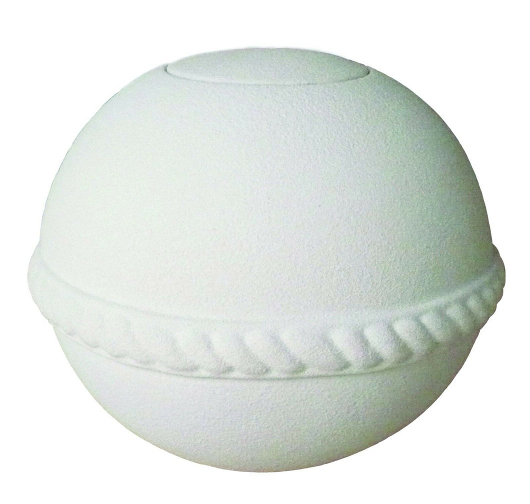 Biodegradable, Round Quartz Adult Gelatin Funeral Cremation Urn