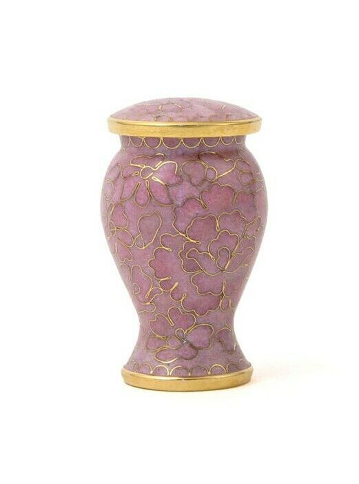 Cloisonne 4 Keepsake Set Funeral Cremation Urns for Ashes, 5 Cubic Inches each