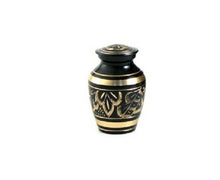 Load image into Gallery viewer, New, Brass Set of 6 Classic Radiance Keepsake Cremation Urns, 5 Cubic Ins each
