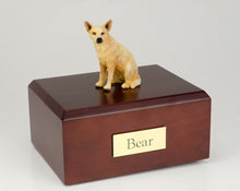 Load image into Gallery viewer, Australian Cattle Dog Pet Funeral Cremation Urn Avail in 3 Diff Colors &amp; 4 Sizes
