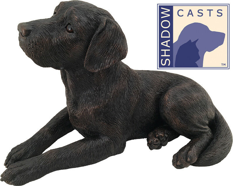 Large 140 Cubic Inches Labrador Retriever ShadowCasts Bronze Urn for Ashes