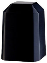Load image into Gallery viewer, Small/Keepsake 36 Cubic Inch Black Night Square Cultured Marble Cremation Urn
