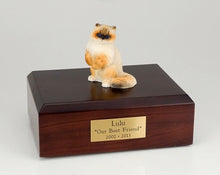 Load image into Gallery viewer, Ragdoll Cat Figurine Pet Cremation Urn Available in 3 Different Colors &amp; 4 Sizes
